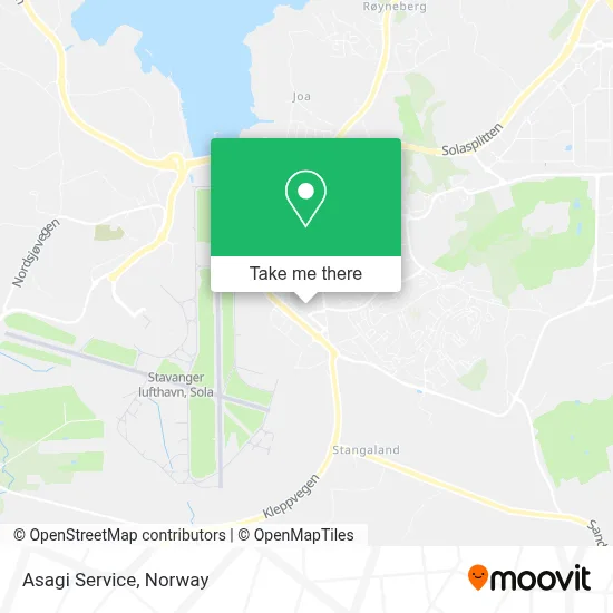 Asagi Service map