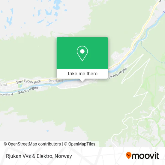Rjukan Vvs & Elektro map