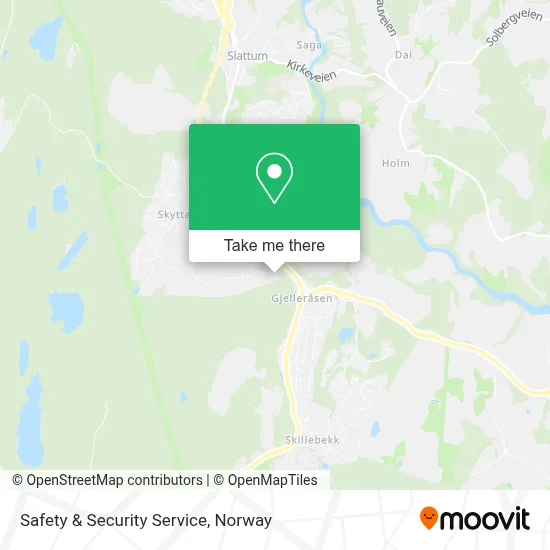 Safety & Security Service map