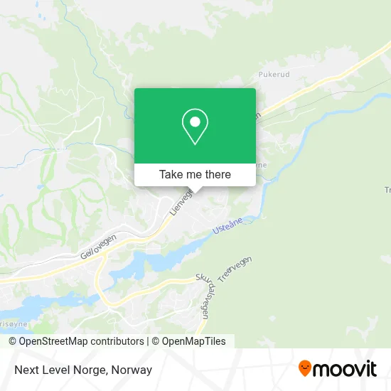 Next Level Norge map
