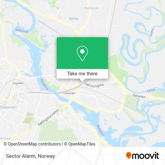 Sector Alarm map
