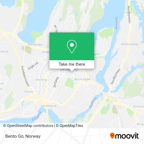 Bento Go map