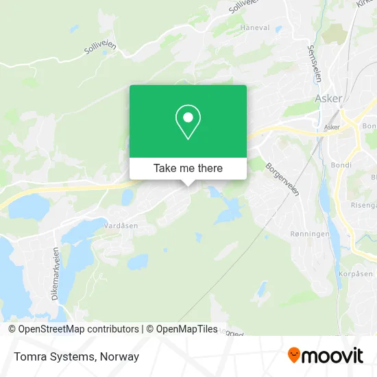 Tomra Systems map