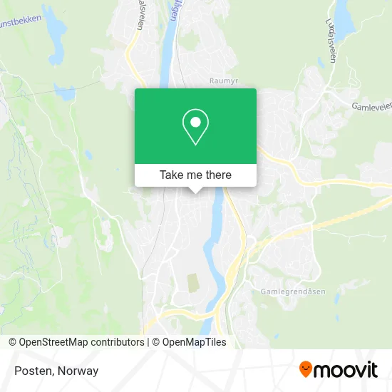 Posten map