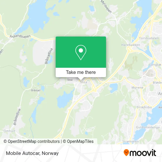 Mobile Autocar map