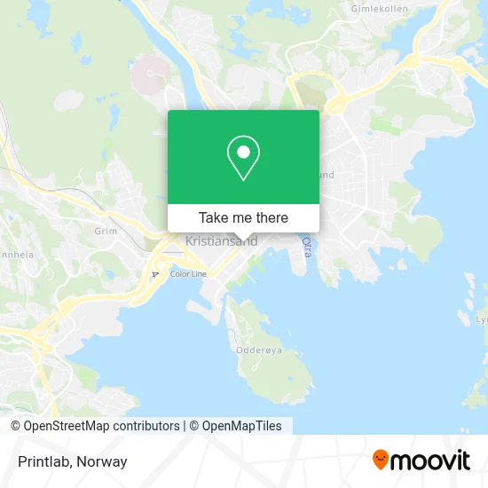 Printlab map