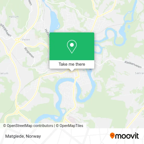 Matglede map