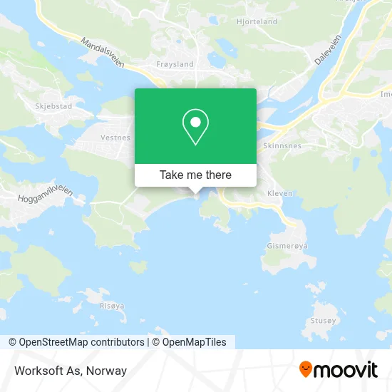 Worksoft As map