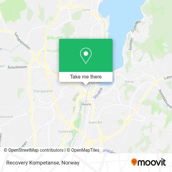 Recovery Kompetanse map