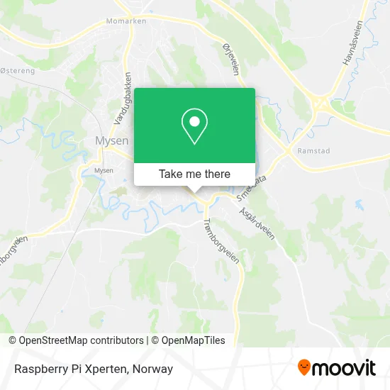 Raspberry Pi Xperten map