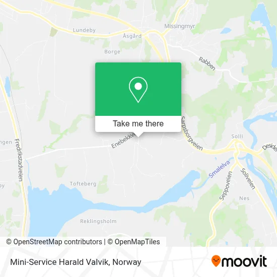 Mini-Service Harald Valvik map
