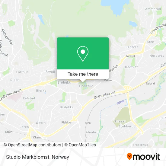 Studio Markblomst map
