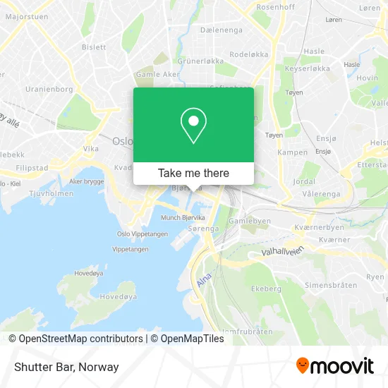 Shutter Bar map