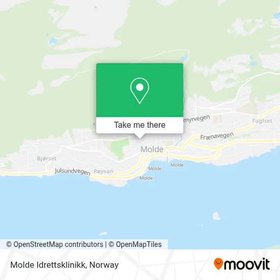 Molde Idrettsklinikk map