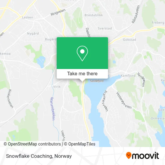 Snowflake Coaching map