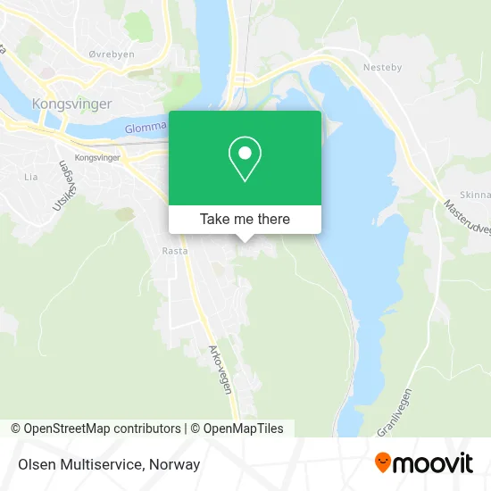 Olsen Multiservice map