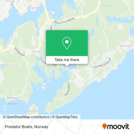 Predator Boats map