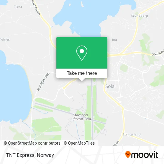 Tnt Express map
