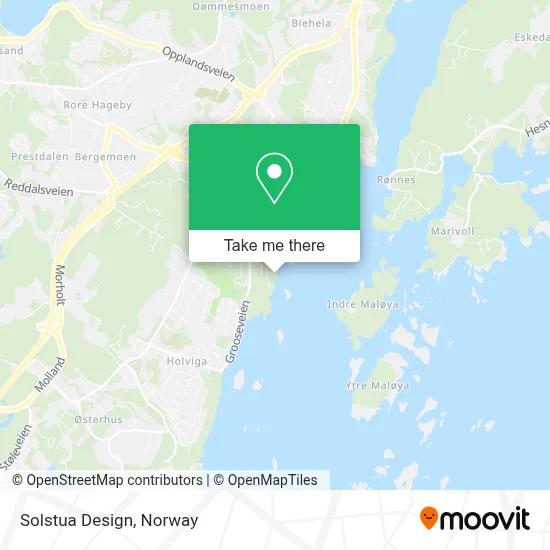Solstua Design map