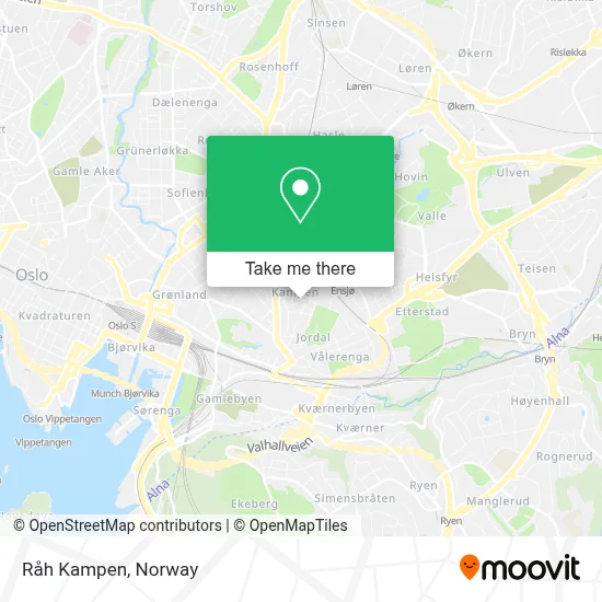Råh Kampen map