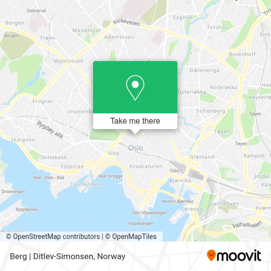 Berg | Ditlev-Simonsen map