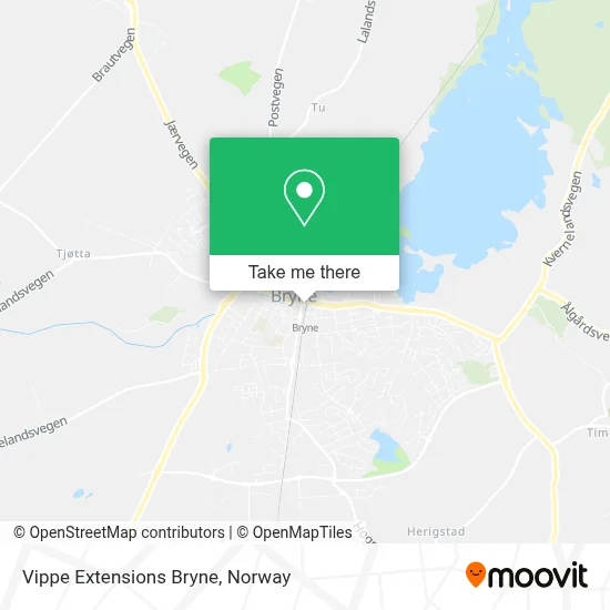 Vippe Extensions Bryne map