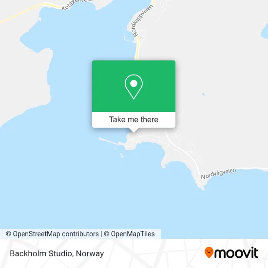 Backholm Studio map