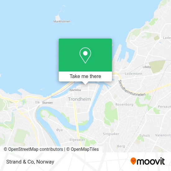Strand & Co map