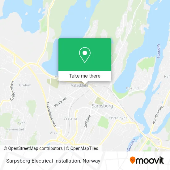 Sarpsborg Electrical Installation map