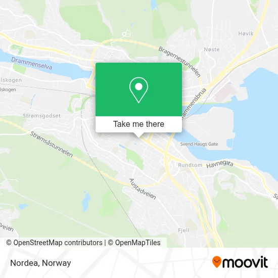Nordea map