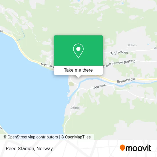 Reed Stadion map