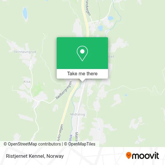 Ristjernet Kennel map
