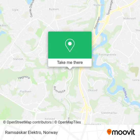 Ramsøskar Elektro map