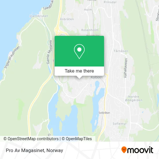 Pro Av Magasinet map