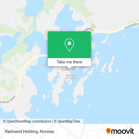 Rødsand Holding map