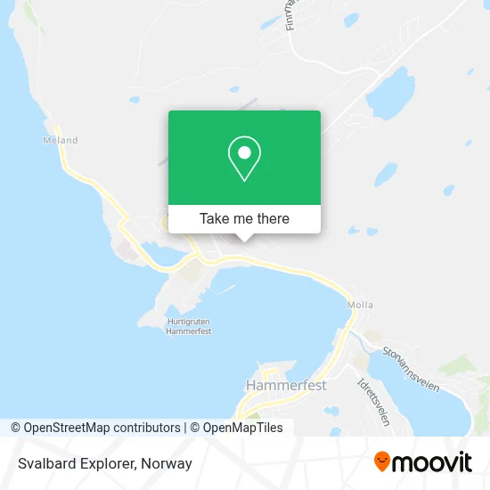 Svalbard Explorer map