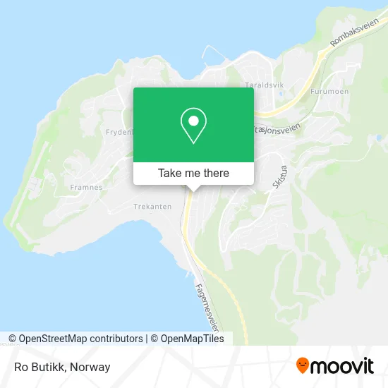 Ro Butikk map