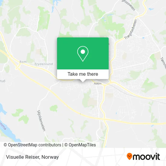 Visuelle Reiser map