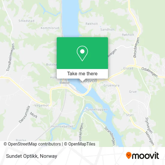 Sundet Optikk map