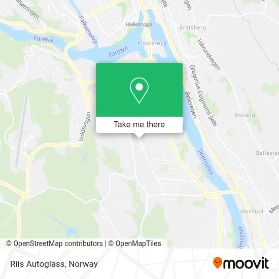 Riis Autoglass map