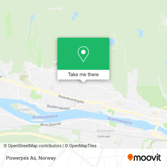 Powerpex As map