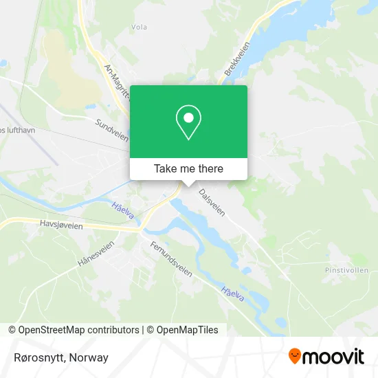 Rørosnytt map