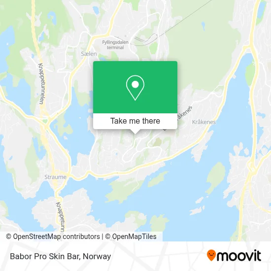 Babor Pro Skin Bar map