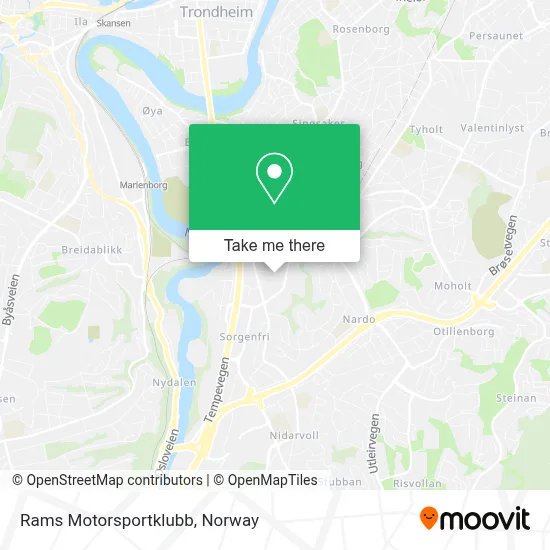 Rams Motorsportklubb map