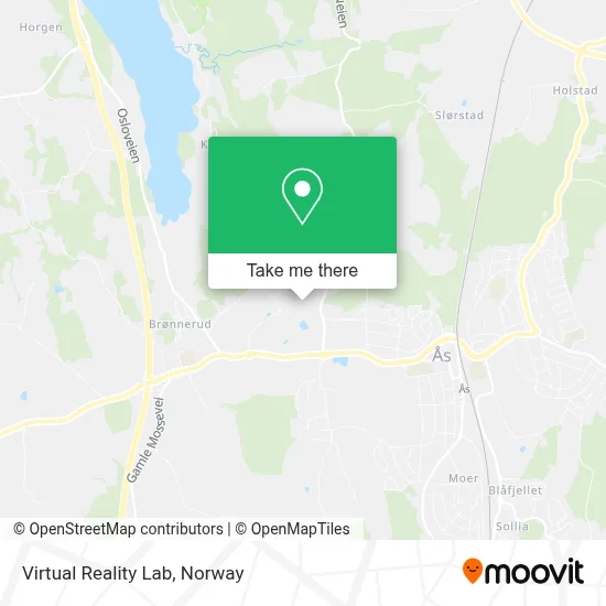 Virtual Reality Lab map