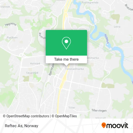 Reftec As map
