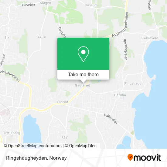 Ringshaughøyden map