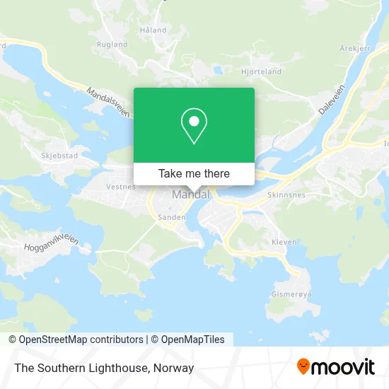 The Southern Lighthouse map