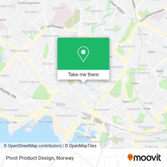 Pivot Product Design map