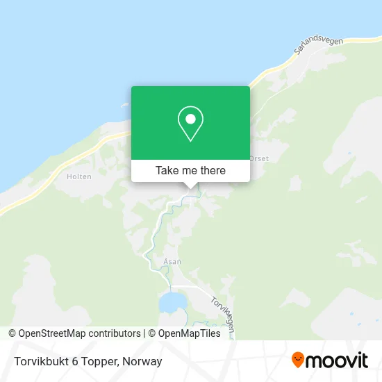 Torvikbukt 6 Topper map